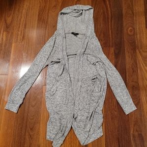Forever 21 Hooded Cardigan